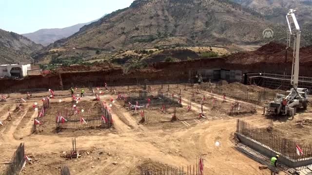 Sason'da devlet hastanesi temel atma töreni