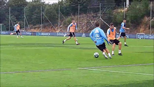 Primer Entrenamiento de Denis Suárez con el Celta