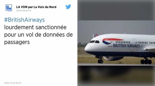 Vol de données de passagers : la compagnie British Airways lourdement sanctionnée
