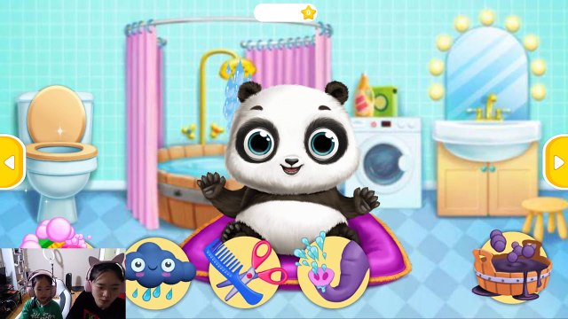 Panda LU Pet Care Games - Panda Lu Baby Bear Care 2 - Play Bathing Dress Up & Feed Games For Kids