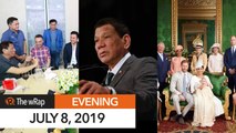 Cayetano and Velasco are the new House Speakers – Duterte | Evening wRap