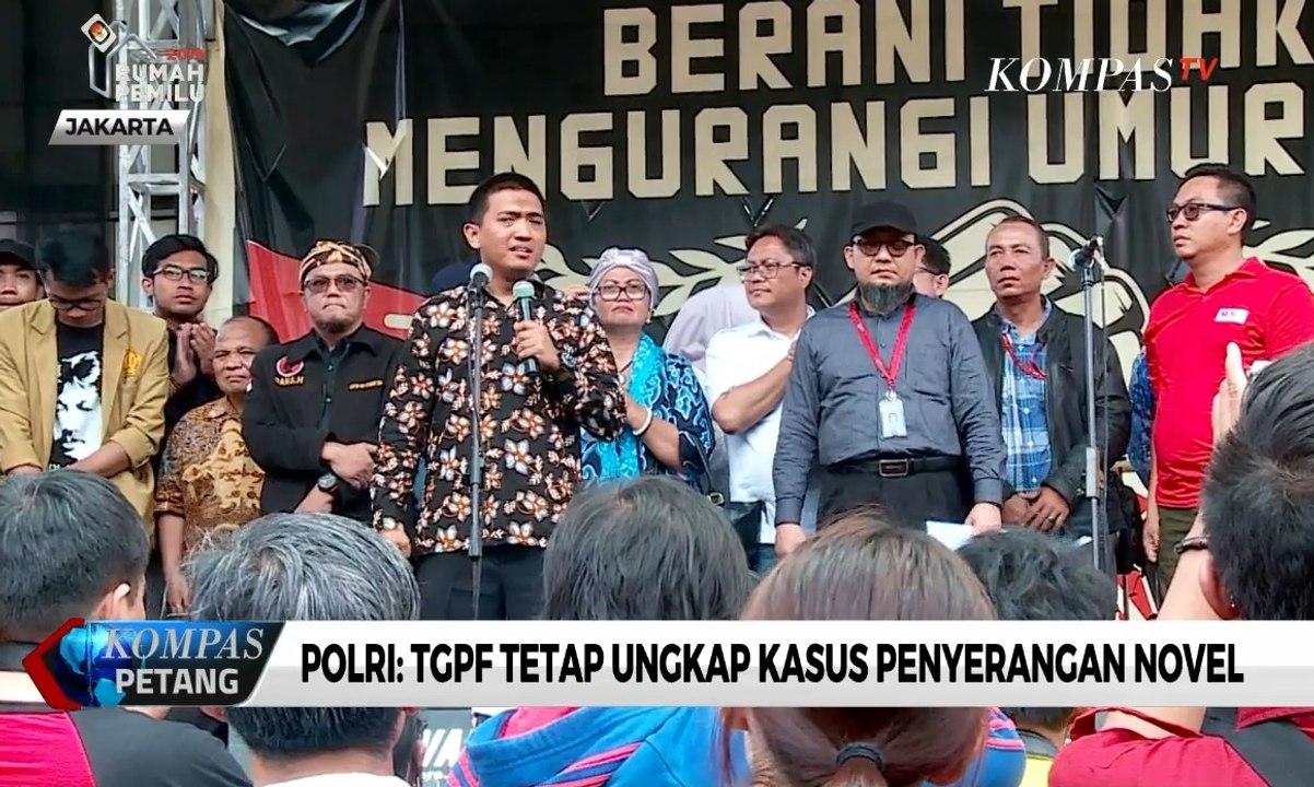 Polri: TGPF Tetap Ungkap Kasus Penyerangan Novel
