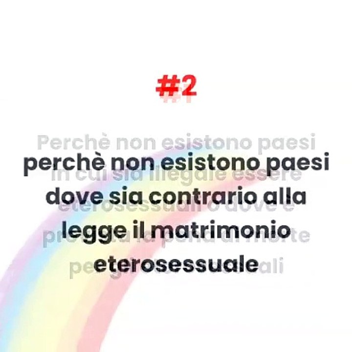 Perchè non esiste l'etero pride?