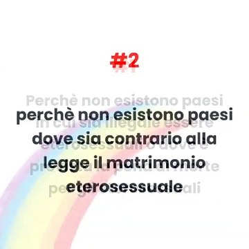 Perchè non esiste l'etero pride?