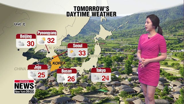 Heatwave continues in Seoul, monsoon rain returns on Wednesday _ 070819