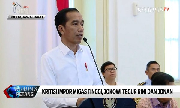 Kritisi Impor Migas Tinggi, Jokowi Tegur Rini dan Jonan