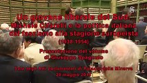 Roma - “Michele Cifarelli e la politica italiana dal fascismo alla stagione europeista”(28.05.19)