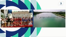 Championnat de France J16 Bateaux longs Libourne 2019 - Finale du quatre barré hommes - J16H4+