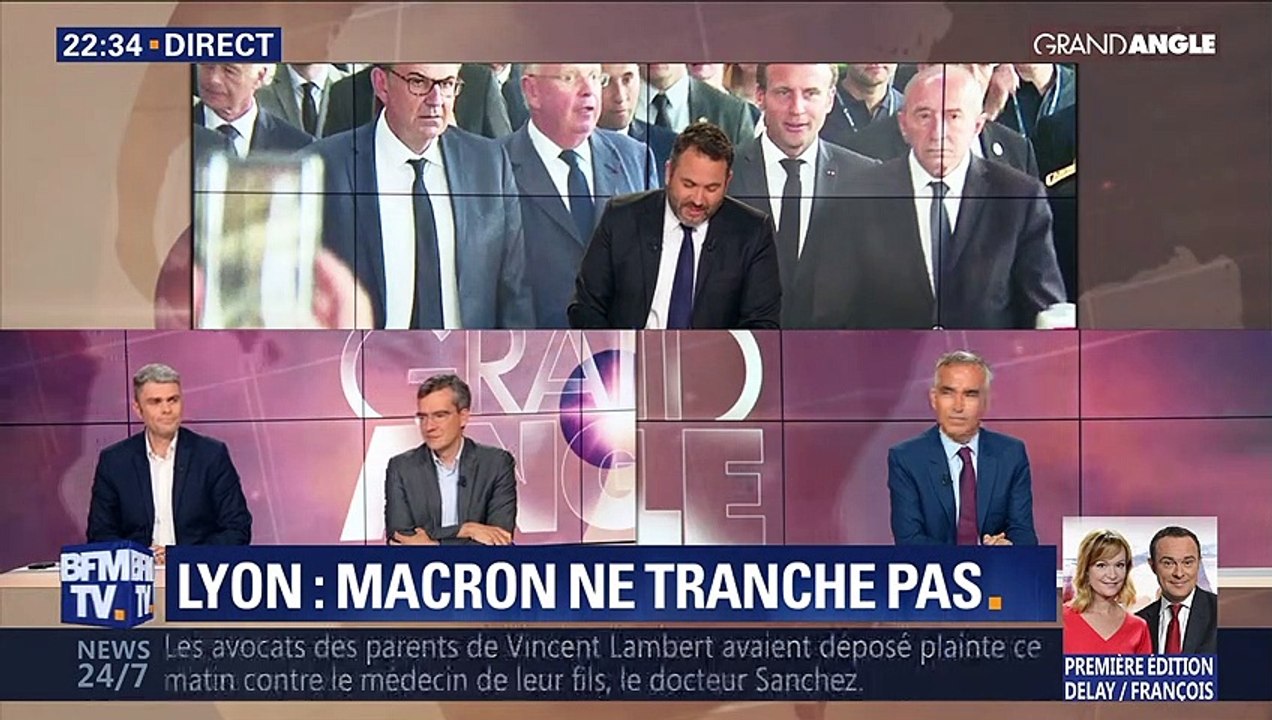 Lyon: Macron ne tranche pas