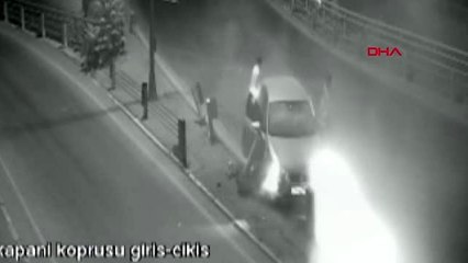 TAKSİLİ HIRSIZLIK ŞEBEKESİNE YAPILAN OPERASYON KAMERADA