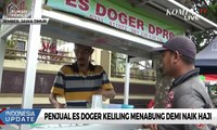 Penjual Es Doger Keliling Menabung Demi Naik Haji