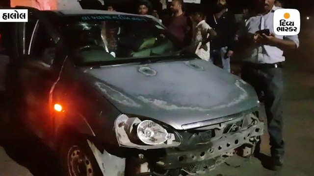 ઇન્ડિકા કારમાં કતલખાને લઇ જવાતી બે ગાયને પોલીસે બચાવી, કાર ચાલકે પોલીસ વાનને ટક્કર મારી