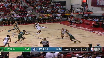 Milwaukee Bucks at Minnesota Timberwolves Summer League Raw Recap