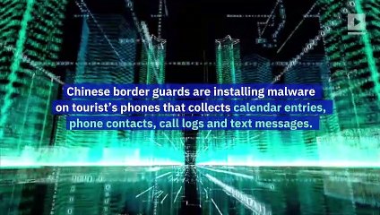 China Reportedly Forcing Tourists to Install Surveillance App on Phones