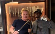 Lil Nas X and Gordon Ramsay Make Paninis Together