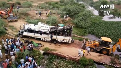 Al menos 29 muertos en un accidente de autobús en India