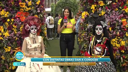 ¡INCREÍBLE exposición en honor a Frida Kahlo! | Venga La Alegría