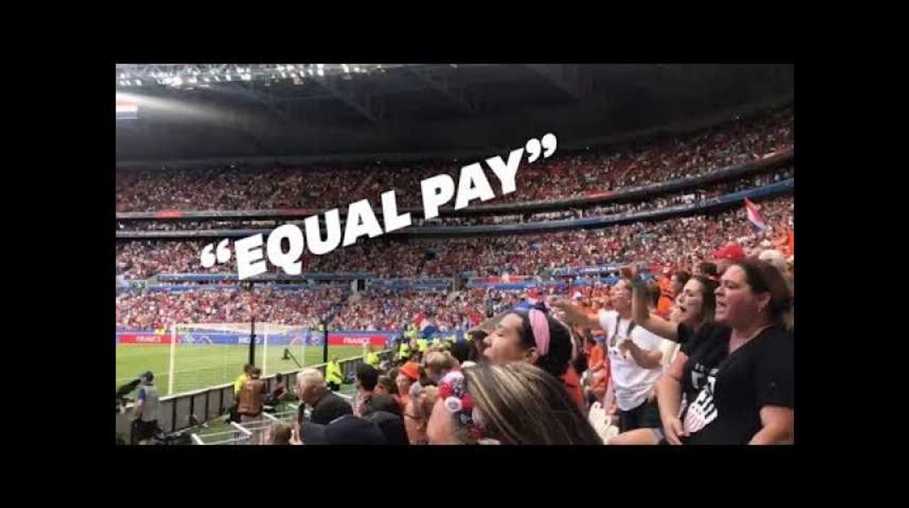 Mondial féminin: les spectateurs ont fait passer un message au président de la Fifa