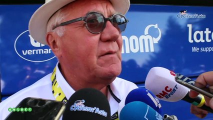 Tour de France 2019 - Patrick Lefevere : "Un camion de champagne" pour fêter Julian Alaphilippe vainqueur d'étape et maillot jaune du Tour !