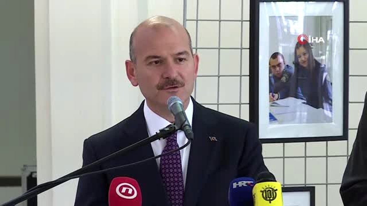 - Bakan Soylu Hırvatistan'da- Soylu, Hırvatistan İçişleri Bakanı Davor Bozinovic ile görüştü
