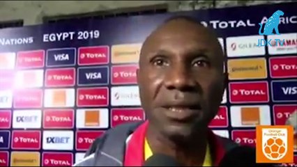 Réaction des joueurs congolais après l'élimination de la RDC à la CAN2019