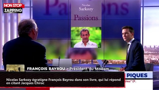 Nicolas Sarkozy égratigne François Bayrou dans son livre, qui lui répond en citant Jacques Chirac (vidéo)
