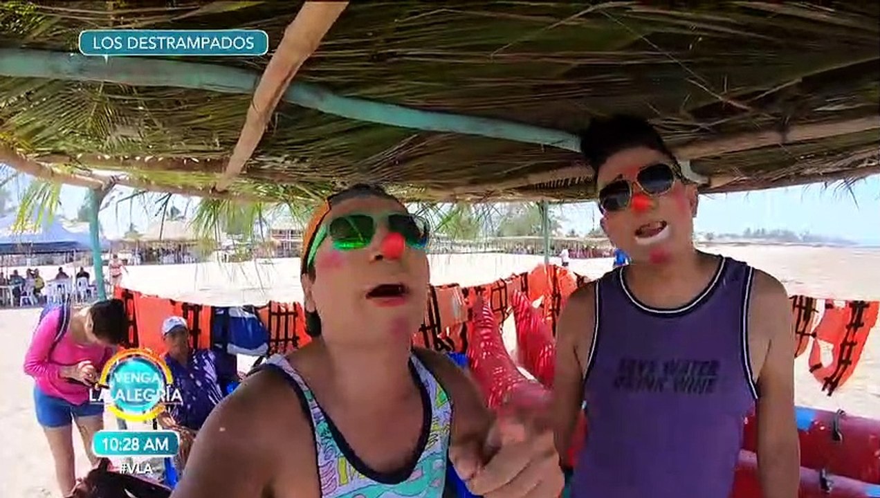 ¡Los Destrampados se treparon a la banana! | Venga La Alegría