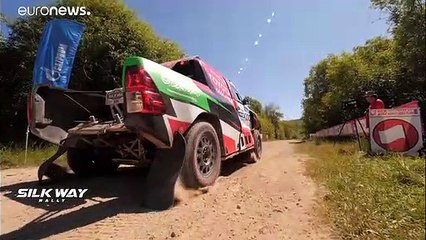 Rali Rota da Seda: Nasser Al-Attiyah e Sergei Viazovich vencem a segunda etapa