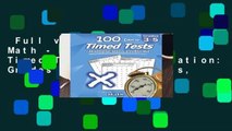 Full version  Humble Math - 100 Days of Timed Tests: Multiplication: Grades 3-5, Math Drills,