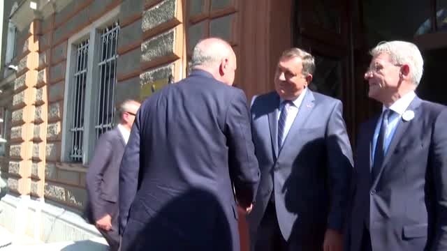 Cumhurbaşkanı Erdoğan, Bosna Hersek Devlet Başkanlığı Konseyi üyeleriyle görüştü