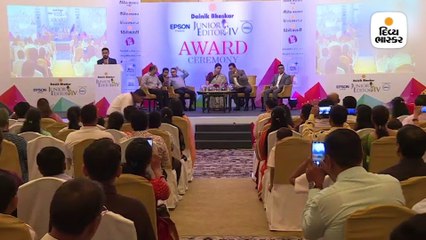 સ્મૃતિ ઇરાનીએ દૈનિક ભાસ્કર જૂનિયર એડિટર સ્પર્ધાના 70 વિજેતાઓને સન્માનિત કર્યાં