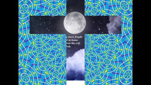 Good night, God is there to protect you, stay with God! [Message] [Quotes and Poems]