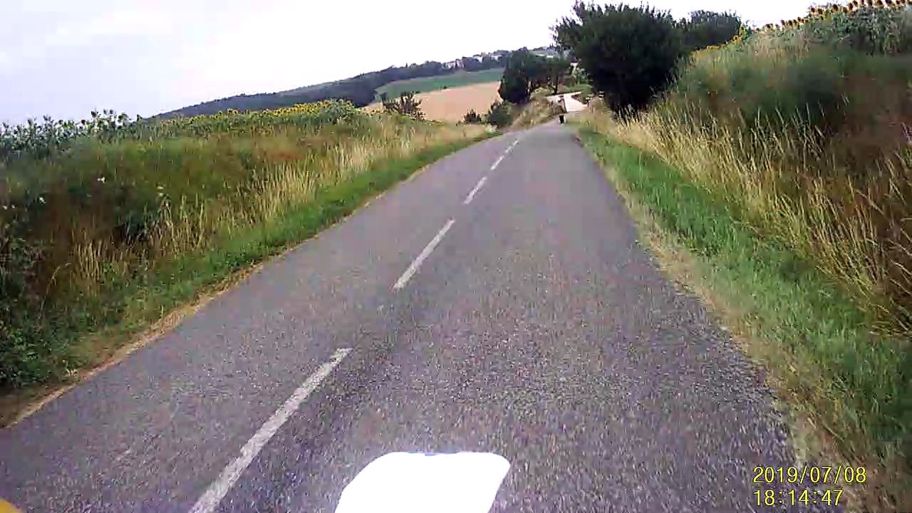 Husqvarna 400 WRLC 1984 petit tour de roues