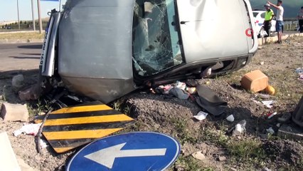 Kütahya'da trafik kazası:  4 yaralı