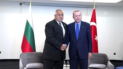 Cumhurbaşkanı Erdoğan, Bulgaristan Başbakanı Borisov'la görüştü