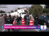 Últimos detalles sobre los bloqueos en la autopista México-Pachuca por parte de los Policías