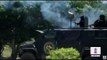 Normalistas se enfrentan contra policías en Chiapas | Noticias con Ciro Gómez Leyva