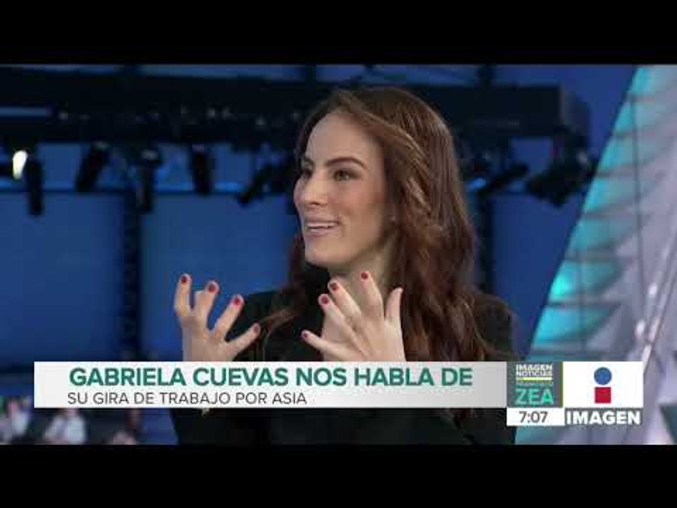 La mexicana Gabriela Cuevas Barrón explica cómo...