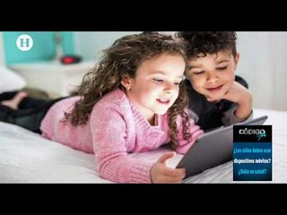 ¿Los niños deben usar dispositivos móviles?