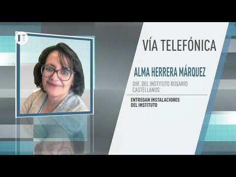 Inician las inscripciones del Instituto Rosario Castellanos, informa su directora Alma Herrera