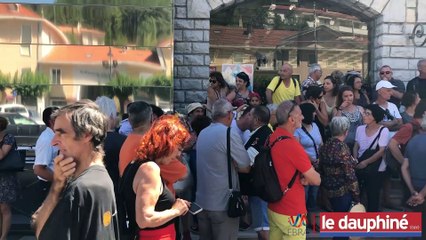 SISTERON Mobilisation contre la fermeture des services de nuit au centre hospitalier