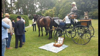 Concours du plus beau pique-nique dans le parc du château à Celles