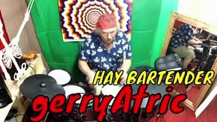 THE BLUES BROTHERS 'HEY BARTENDER' DRUM COVER BY GERRY ATRIC  MILLENIUM MPS 850 E DRUMS