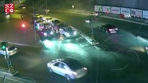 Kırmızı ışıkta çifte telli oynayan sürücülere şok ceza