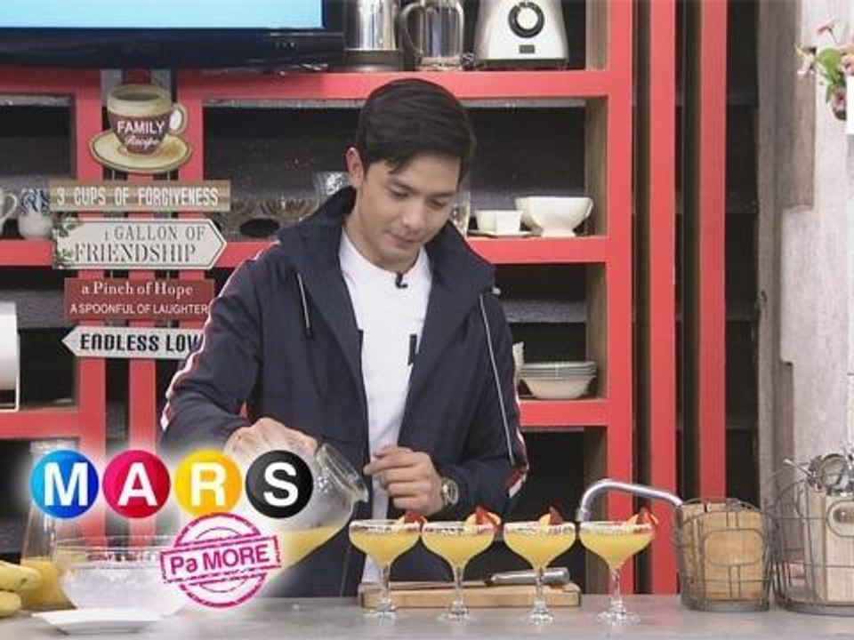 Mars Pa More: Pambansang Bae Alden Richards' mocktail juice recipe | Mars Masarap