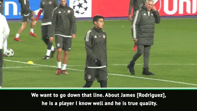 Ancelotti remains coy on James Napoli links
