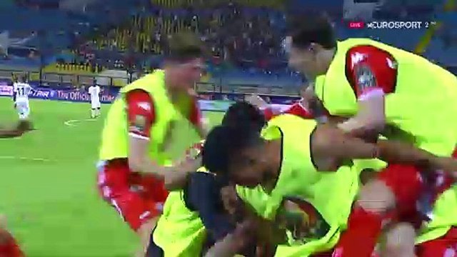 Taha Khenissi Goal - Ghana 0-1 Tunisia (Full Replay)
