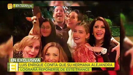 Luis Enrique prefiere no reaccionar al pleito entre su hermana y Frida Sofía.