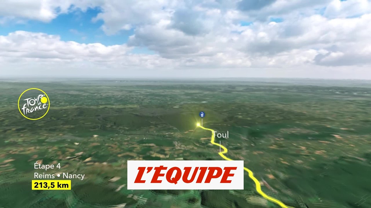Le profil de la 4e étape - Cyclisme - Tour de France