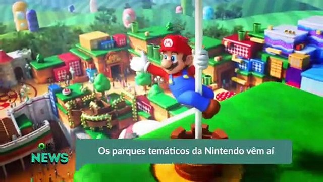 Os parques temáticos da Nintendo vêm aí